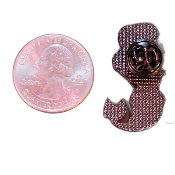Ariel Hugging Ursula Enamel Pin Mermaid Baby Cute Disney Inspired Lapel Brooch - Picture 2 of 2